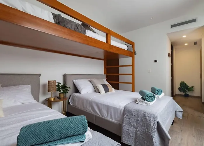 Holiday home Stylish With Private Balcony, Pool And Gym Playa del Carmen